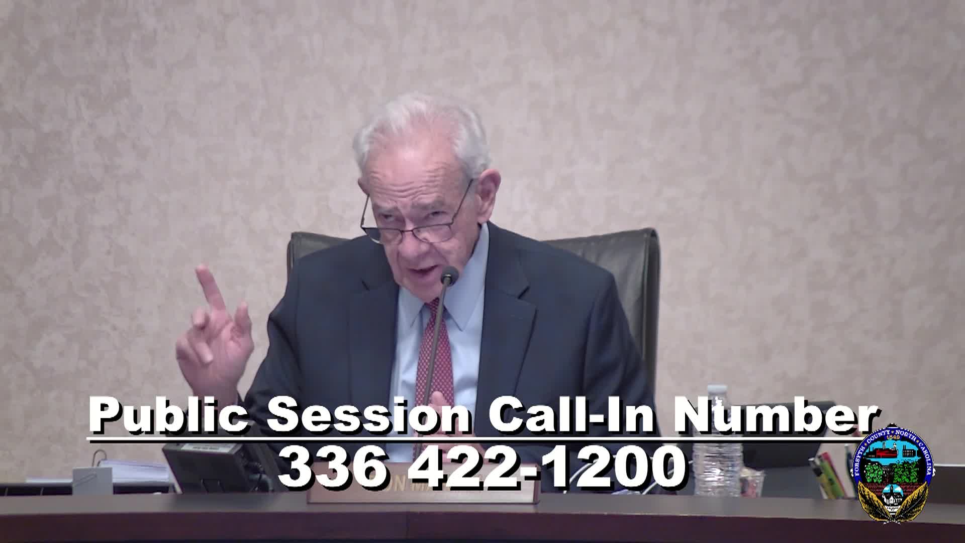 Thumbnail image for Forsyth County Board of Commissioners Meeting November 6 2025