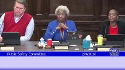Thumbnail image for Public Safety Committee Meting February 9 2026
