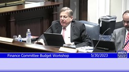 Thumbnail image for Finance Committee Budget Workshop Meeting May 30 2023
