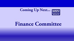 Thumbnail image for Finance Committee October 12 2020