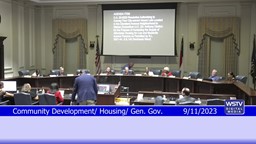 Thumbnail image for General Government Committee Meeting September 11 2023