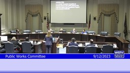 Thumbnail image for Public Works Committee Meeting September 12 2023