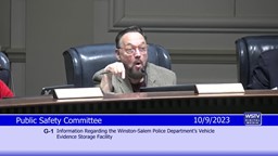 Thumbnail image for Public Safety Committee Meeting October 9 2023