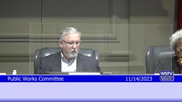 Thumbnail image for Public Works Committee Meeting November 14 2023