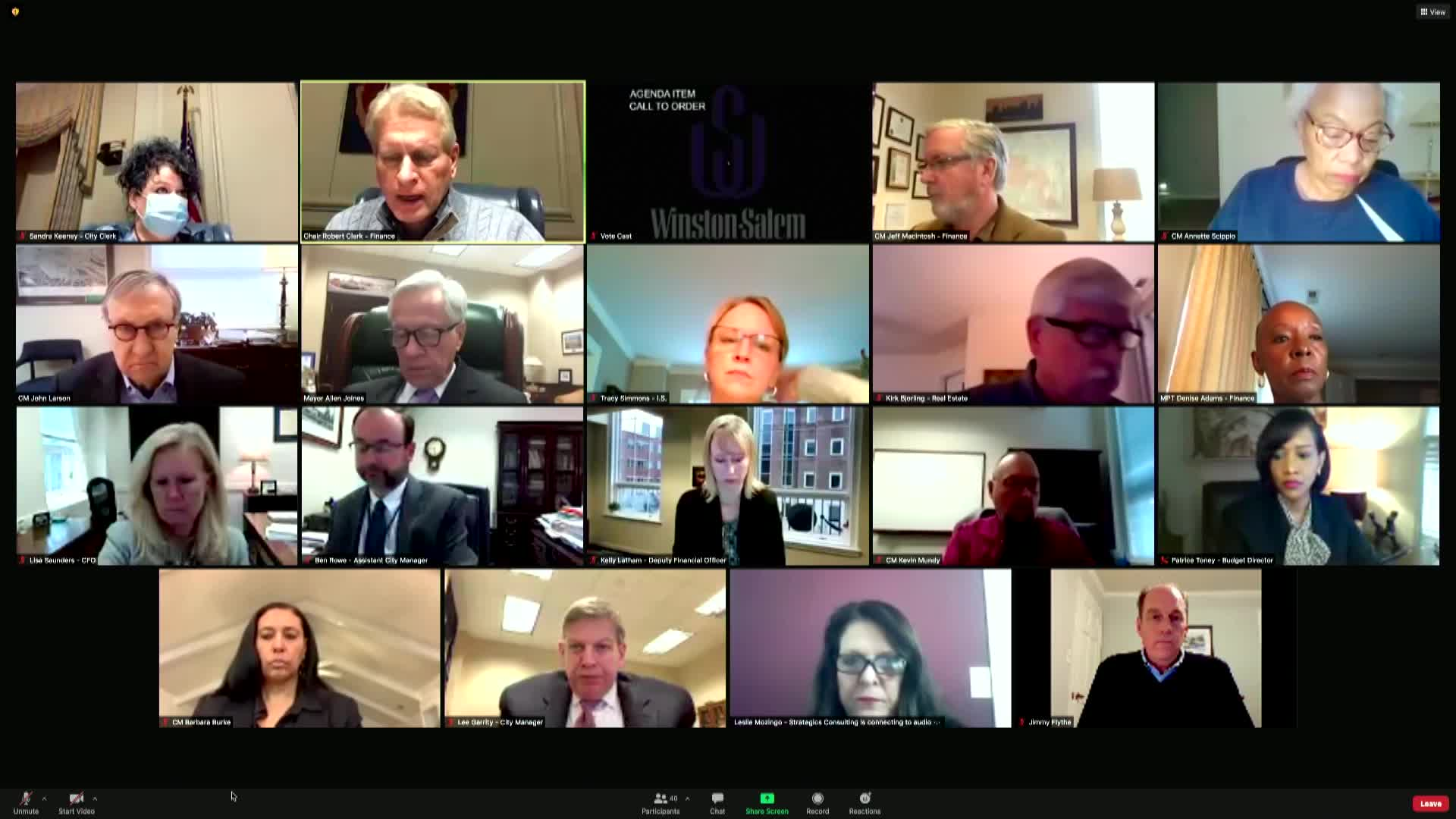 Thumbnail image for Finance Committee Meeting January 11 2021