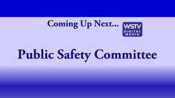Thumbnail image for Public Safety Committee Meeting January 11 2021