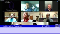 Thumbnail image for Public Safety Committee meeting September 13 2021