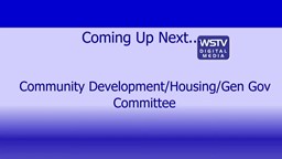 Thumbnail image for Community Development_Housing_General Government Committee Meeting December 14 2021
